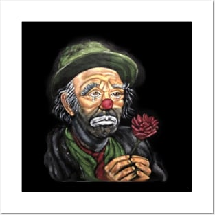 Emmett Kelly Sad Clown Art Posters and Art